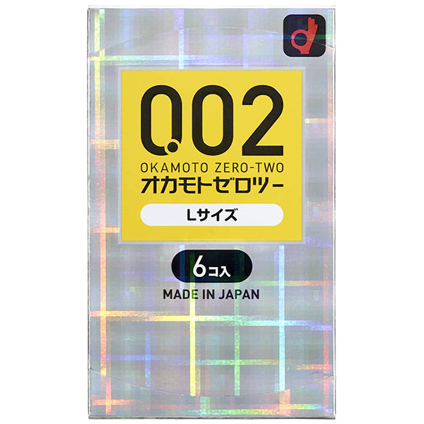 オカモトゼロツー うすさ均一 0.02 Lサイズ （6個入り）