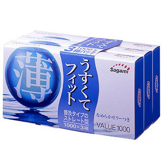 サガミ バリュー1000 3箱セット （12個入り×3箱）