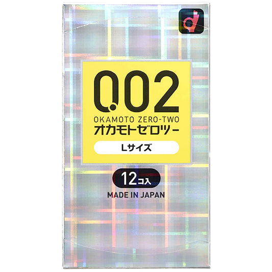 オカモトゼロツー うすさ均一 0.02 Lサイズ （12個入り）