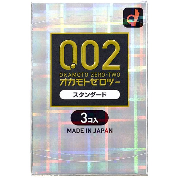 オカモトゼロツー うすさ均一 0.02 （3個入り）